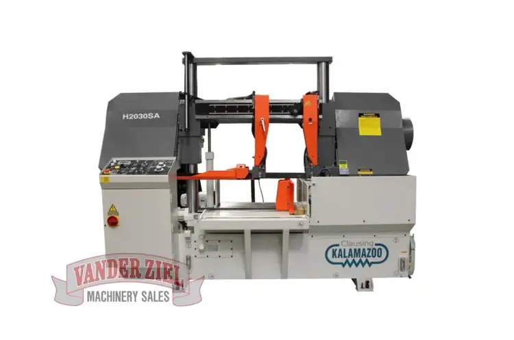 New | in-Stock CLAUSING H2030SA Horizontal Band Saws Michigan US | Vander Ziel Machinery Sales #480273