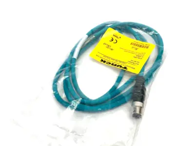 New | in-Stock Turck Eurofast Single Ended Ethernet Cordset M12 8-Pin Bus Bars & Plugs Michigan US | Maverick Industrial Sales #1467961