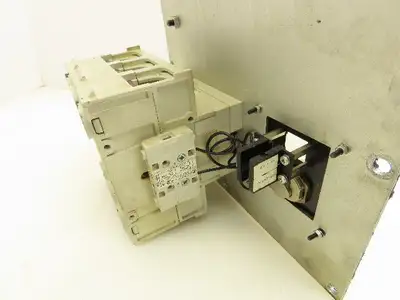 DMG Gildemeister 0703-MI-0126 CNC Lathe Switch Panel Hourmeter 200A Disconnect