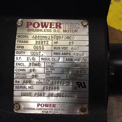 USED POWERTEC A28DMW19009P0020