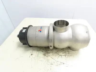APV Invensys DE31-4SH5-IPS Double Seat Mix Proof Valve 4"x4" DE3 Stainless