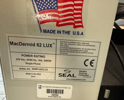 MACDERMID 62 LUX Other Business & Industrial | ESS Industrial Equipment Sales (3)