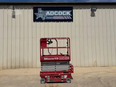 Used 2019 MEC MICRO 19 Scissor Lifters Texas US | Adcock Equipment USA #1519581