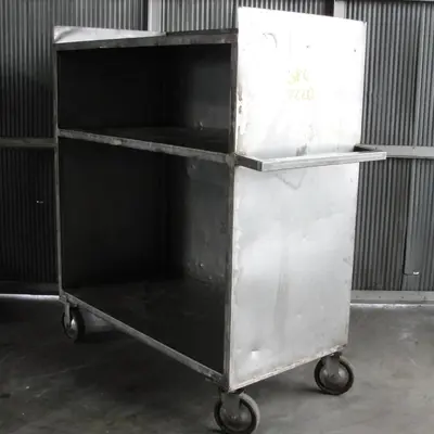 SPC7220  Miscellaneous Equipment utility cart / shelf truck 30" wide x 60" long x 70" tall, Stainless steel