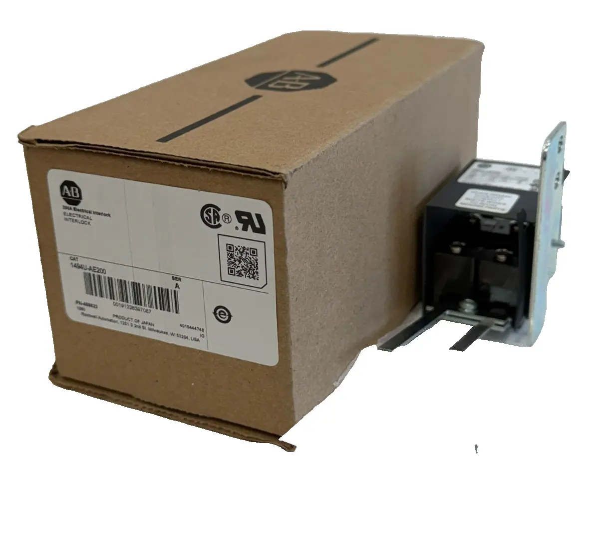 ALLEN BRADLEY 1494U-AE200 DISCONNECT SWITCH 200A SER. A NEW, SURPLUS