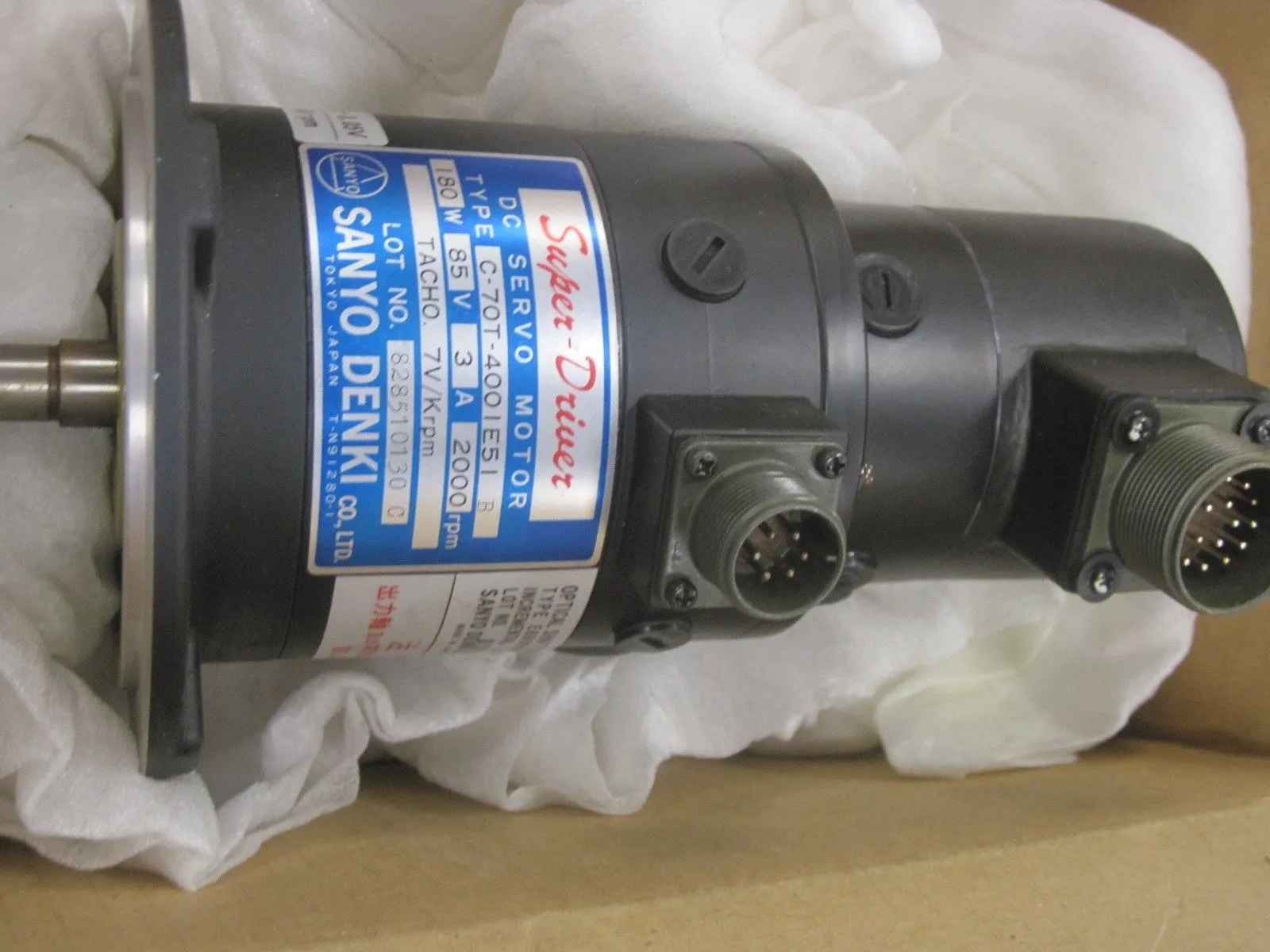 NEW SANYO DENKI C-70T-4001E51 SERVO MOTOR C70T4001E51