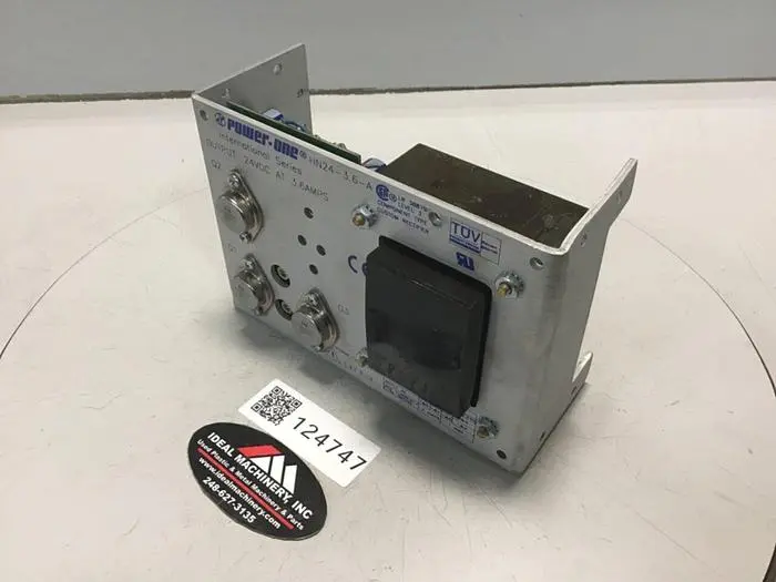 Used POWER ONE HN24-3.6-A Power Supplies Michigan US | Ideal Machinery #572372