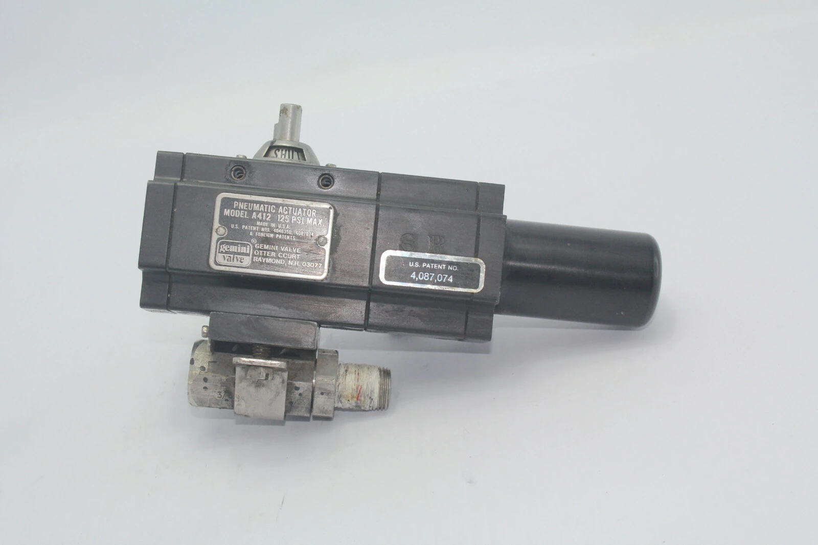 Used Gemini Valve A412 Rotary Actuators California US | Davliegogo LLC #1707506