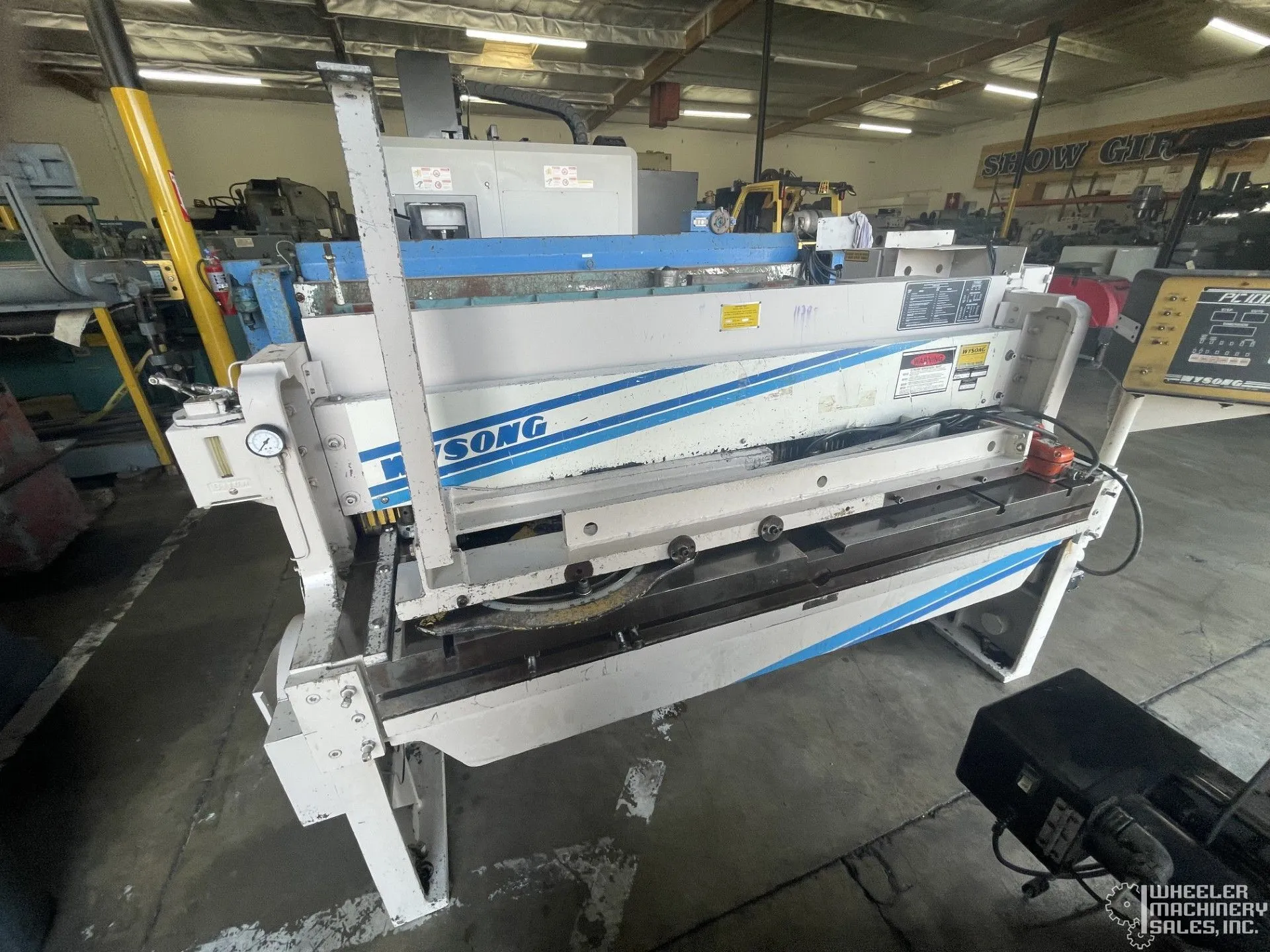 WYSONG 1072 CNC Power Squaring Shear #8163 #2