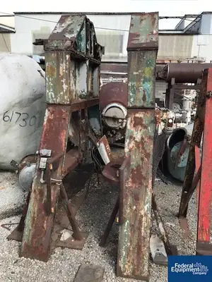 Used Patterson-Kelley 132 CU FT PATTERSON DOUBLE CONE VACUUM DRYER, S/S Double Cone - V Rotary Vacuum Dryers Ohio US | Federal Equipment Company #1542011