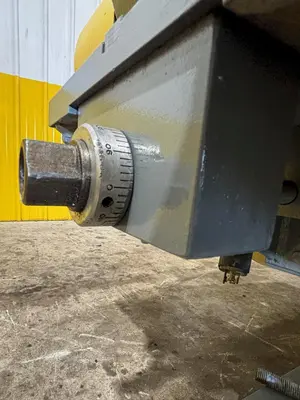 40 TON RLM MODEL #R40 4-POST CUTOFF PRESS & SERVO DIE ACCELERATOR: YOBRO #23887