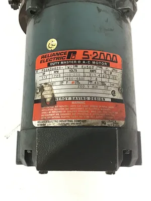 Reliance Electric S.2000/P56H3002R Duty Master AC Gearmotor with Dodge Tigear