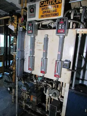 Integral Quench Furnace, 36"W x 36"H x 48"L, Gas Fired, 1750°F