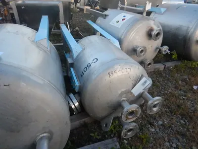 Used ALLOY FABRICATORS 63 GALLON Stainless Steel Tanks New Jersey US | Perry Equipment #123053