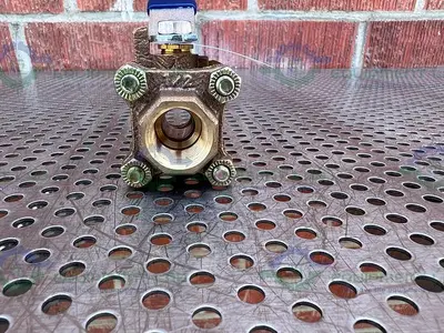 NEW NIBCO T-595-Y-66-X BRONZE BALL VALVE 1/2" THREADED