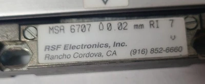 USED RSF ELECTRONICS 2435465768798084454546