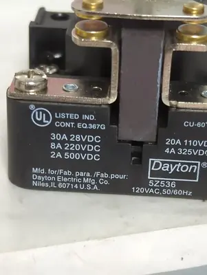 New | in-Stock DAYTON 5Z536 Miscellaneous Equipment (Electrical & Power) Ohio US | Surplus Asset Holdings #1545930