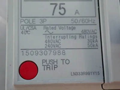New | in-Stock MITSUBISHI ELECTRIC NF125SVU Circuit Breakers | HGR 24 #731922