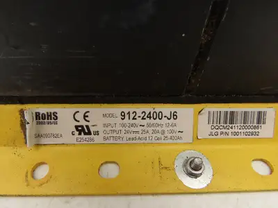 Delta Q 912-2400-J6 QuiQ Battery Charger On Board 24VDC JLG 10MSP Stock Picker