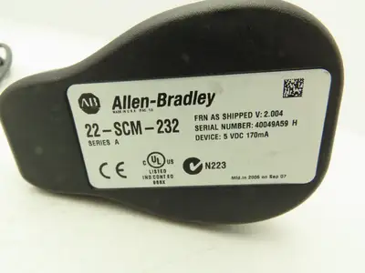 Allen Bradley 22-SCM-232 PowerFlex Serial Converter Module Series A FRN V2.004