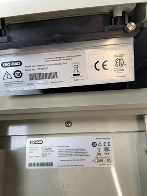 USED biorad C1000 48/48 well