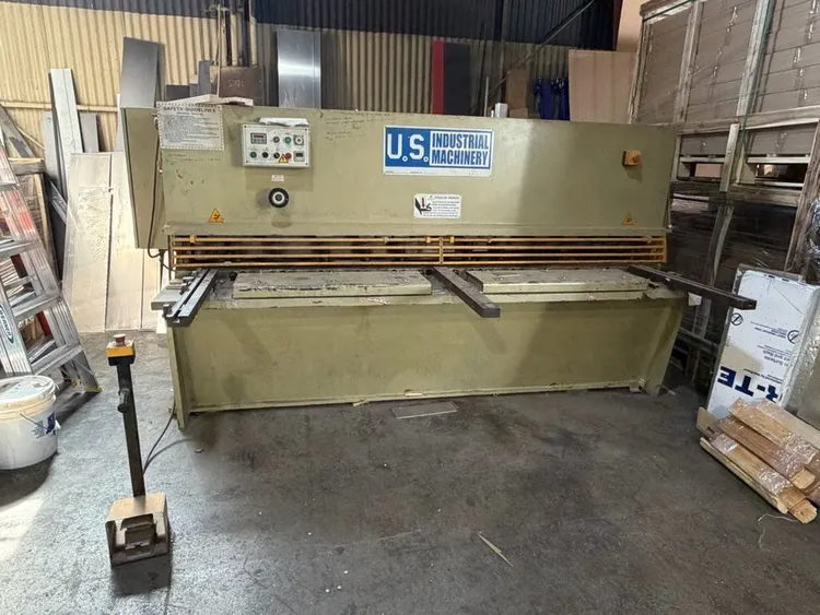 Used 2008 U.S. INDUSTRIAL US 825 Power Squaring Shears (Inch) California US | Wheeler Machinery Sales #1341346