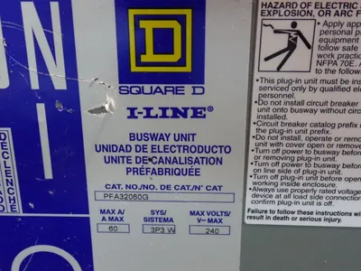USED SQUARE D PFA32060G