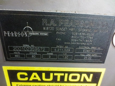 Used 2001 PEARSON CE235 Case Erectors | Solutions 4 Manufacturing #943613