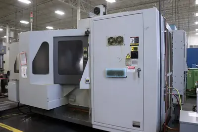 Used 2008 HYUNDAI KIA KH50G Horizontal Machining Centers Illinois US | Machinery Marketing International #779381