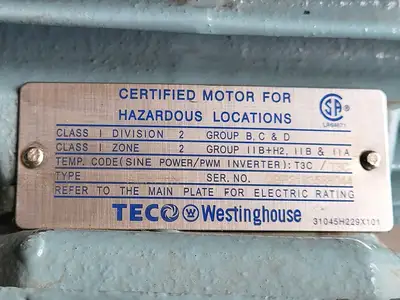 USED TECO-WESTINGHOUSE AEHH8N