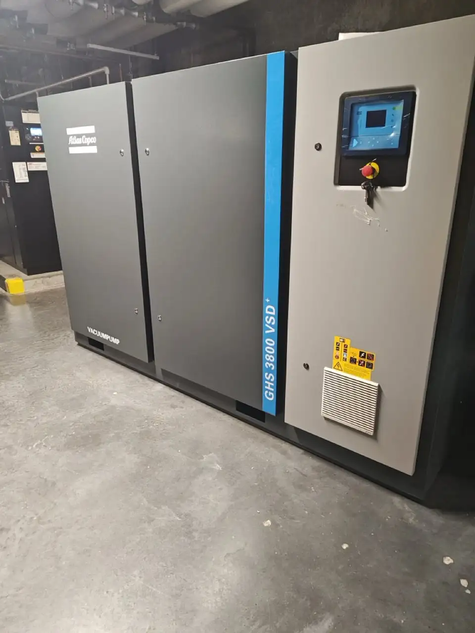 USED 2021 ATLAS COPCO GHS 3800VSD+