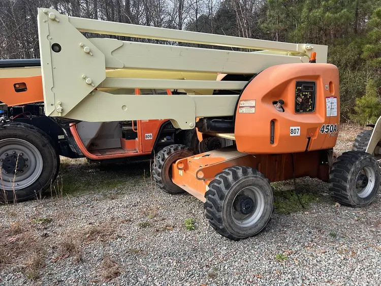Used 2011 JLG 450 AERIAL LIFT/ BOOM LIFT Articulating Boom Lifts Virginia US | GF Equip Sales #1144597