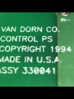 USED VAN DORN PC330-041
