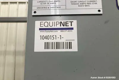 Used NATIONAL BULK EQUIPMENT 49-7SP-BBD Miscellaneous Equipment Illinois US | Aaron Equipment #1241214