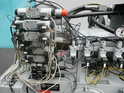 10 HP Airline Hydraulics / Rexroth Power System width Acummulator Manifold 3000 PSI