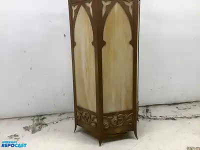 45” tall 15” wide mid century church hanging parlot