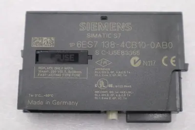 LOT OF 2 - Siemens 6ES7 138-4CB10-0AB0 Simatic S7 Power Module STOCK L-346-C