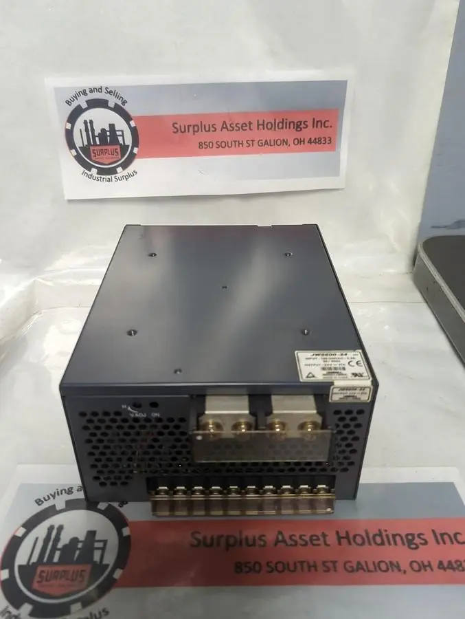 Used LAMBDA JWS600-24 Single Output Power Supplies Ohio US | Surplus Asset Holdings #1578881