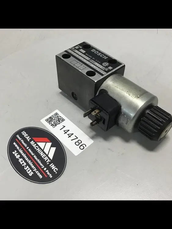 Used BOSCH 081WV06P1V1090WS024/00D51 Valves/Fittings Michigan US | Ideal Machinery #580848