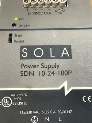 USED SOLA SDN10-24-100P