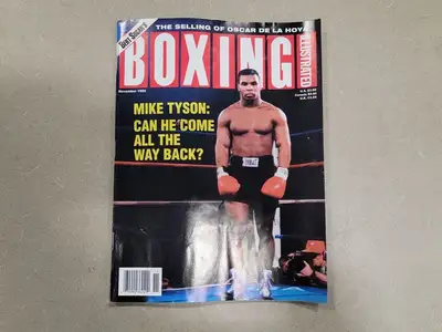 USED BOXING ILLUSTRATED NOVEMBER 1993