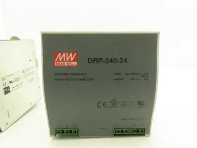 Various Mfr Power Supply 24VDC 10A Out 120/240VAC 1Ph In 240W Lot of 5