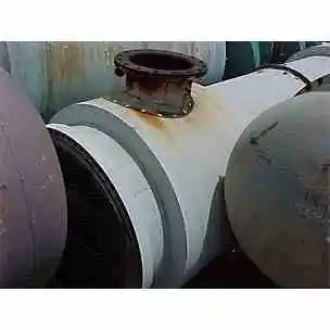 7596 sq ft struthers wells stainless steel shell & tube heat exchanger