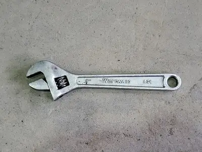 8", 10", 12" and 15" Adjustable Wrench Set