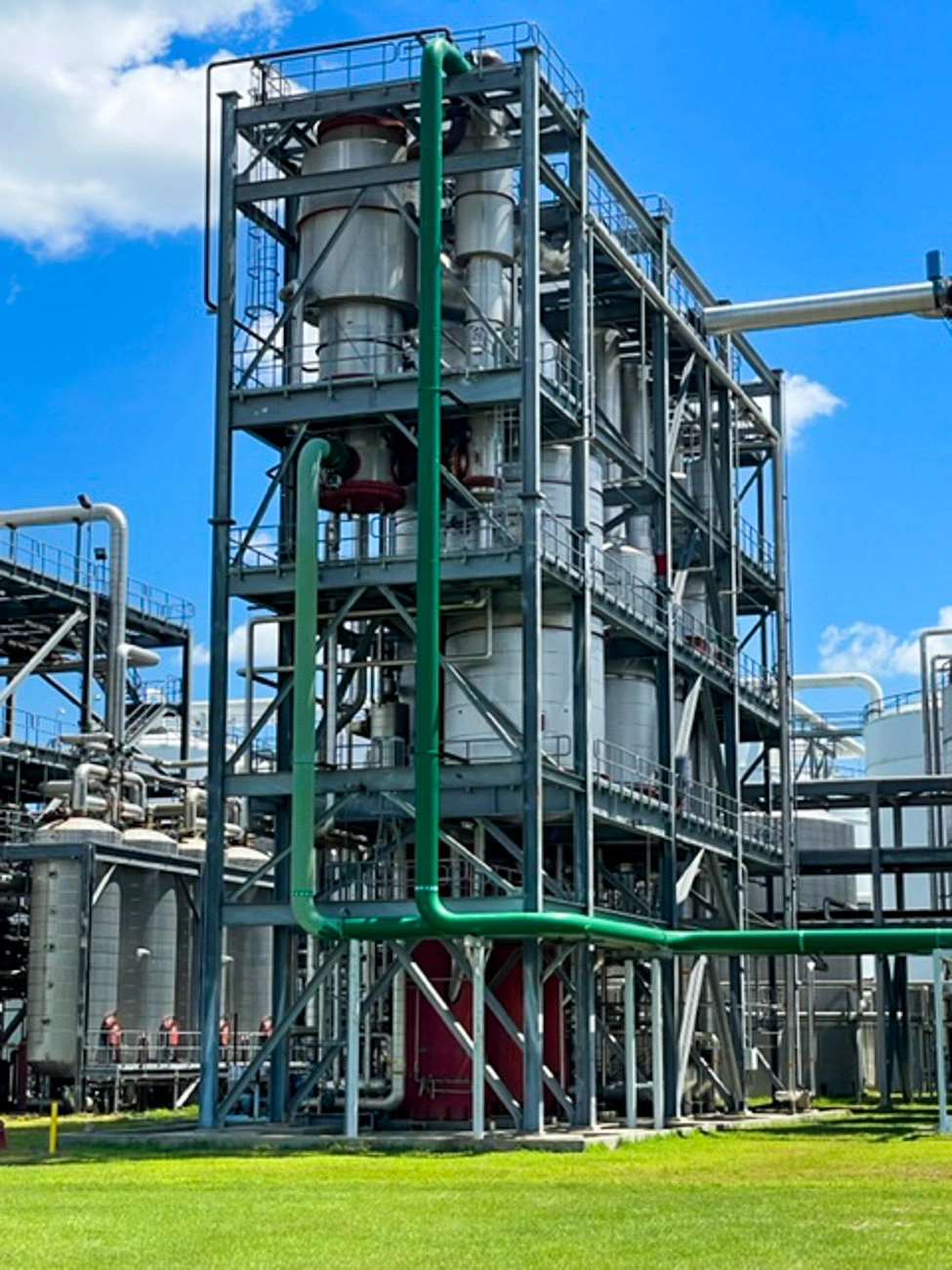 Evaporator System Quadruple Effect