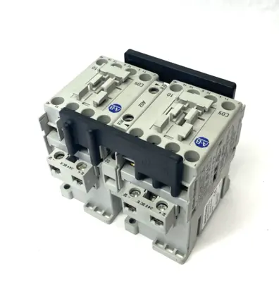 New | in-Stock Allen-Bradley Ser. B Reversing Contactor, 3-Main, 2 NO, 2 NC. Aux. PLC Contactors Michigan US | Maverick Industrial Sales #1396147