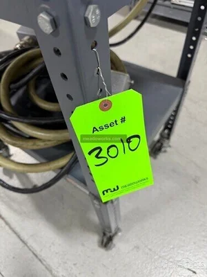Used HUSKY 12 ZONE HOT RUNNER CONTROLLER W/CABLES ON ROLLING CART Temperature Controls Illinois US | Meadoworks #1503394
