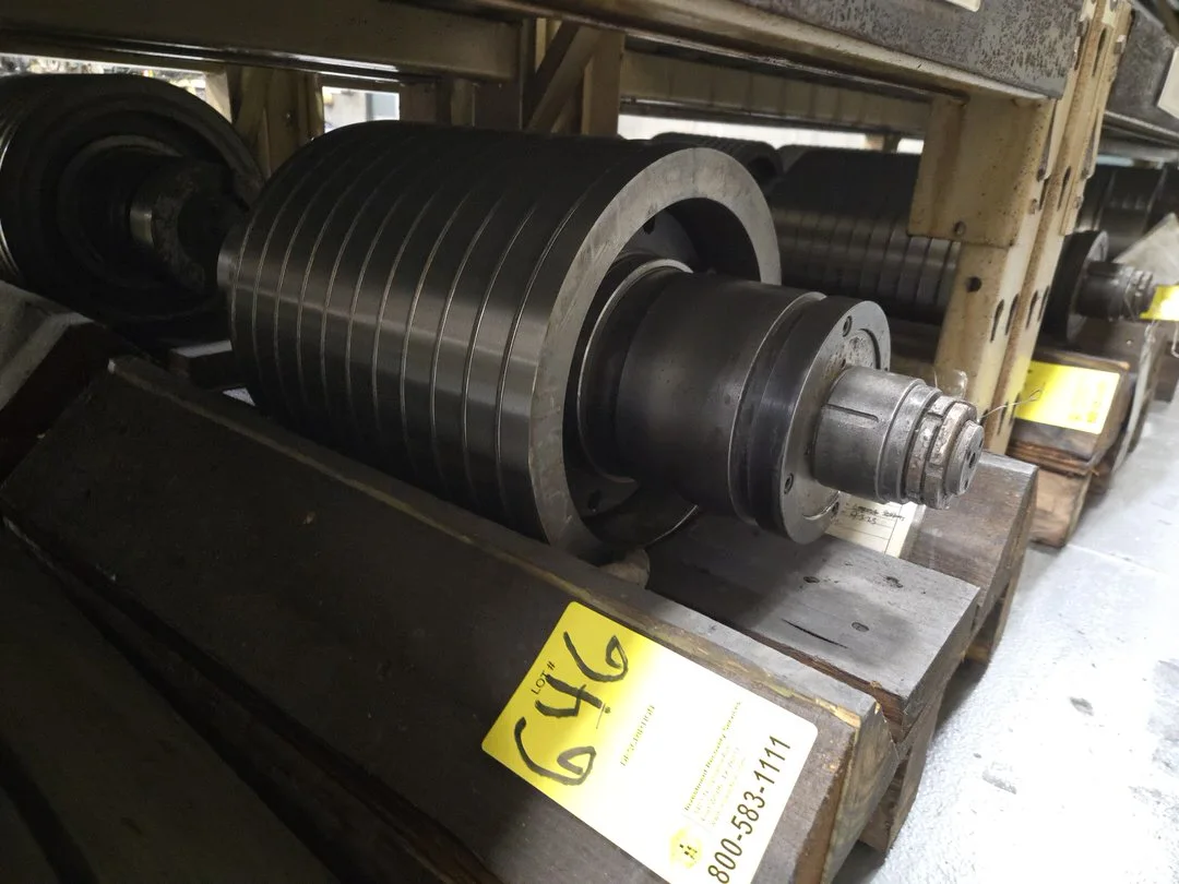 (1) OD Grind Drum Spindle