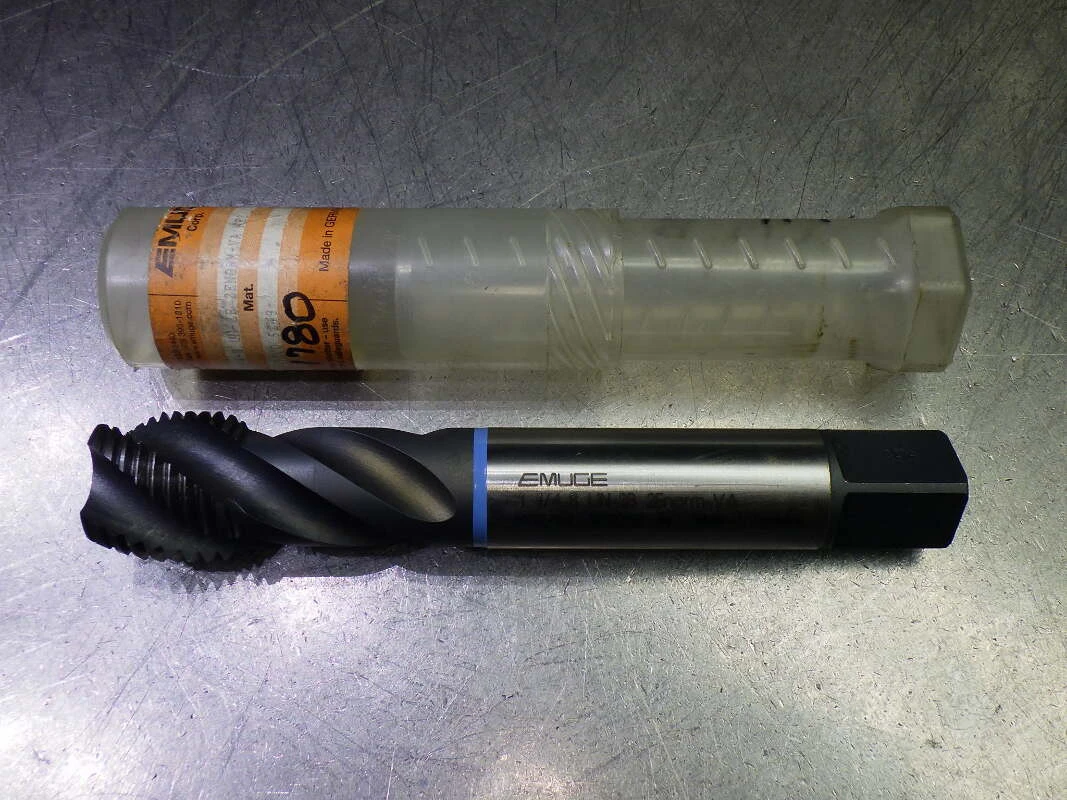 Emuge 1-1/4-8 2B 4 Flute HSS-E SF Bottom Tap .7661" Shank CU503200.5249 (LOC796)