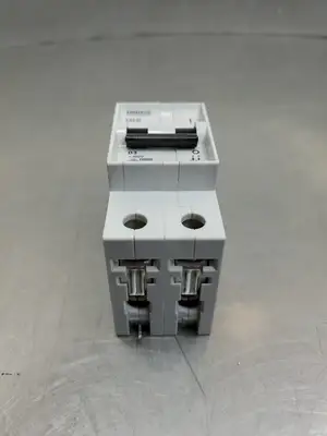 USED Siemens 5SX22 D3 Circuit Breaker, 3 Amps, 400V, 2 Pole